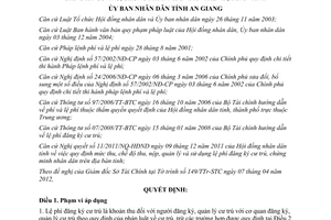 Quyết định 14/2013/QĐ-UBND quản lý và sử dụng lệ phí đăng ký cư trú