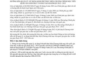 Thông tư liên tịch 40/2013/TTLT-BTC-BGDĐT hướng dẫn quản lý sử dụng kinh phí