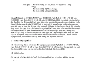 Công văn 1308/BHXH-CSXH hướng dẫn thực hiện chế độ bảo hiểm xã hội