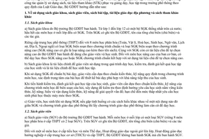 Công văn 2372/BGDĐT-GDTrH 2013 sử dụng sách tài liệu tham khảo trong trường phổ thông