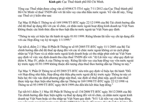 Công văn 1256/TCT-CS chính sách thuế thu nhập doanh nghiệp đối với lãi tiền vay