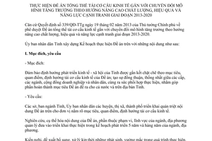 Kế hoạch 45/KH-UBND 2013 tái cơ cấu kinh tế mô hình tăng trưởng nâng năng lực cạnh tranh Đồng Tháp