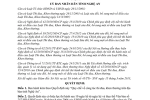 Quyết định 22/2013/QĐ-UBND Quy chế công tác thi đua khen thưởng tỉnh Nghệ An