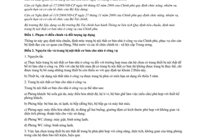 Thông tư liên tịch 04/2013/TTLT-BXD-BTC tiêu chuẩn định mức trang bị nội thất