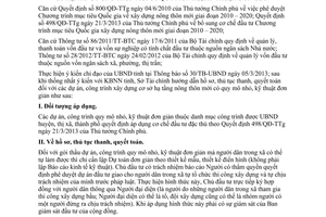 Hướng dẫn 1026/HD-STC-NS 2013 thanh quyết toán công trình hạ tầng nông thôn mới Bình Định