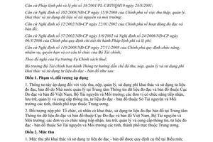 Thông tư 49/2013/TT-BTC quản lý phí khai thác và sử dụng tư liệu đo đạc bản đồ