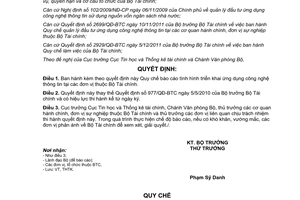 Quyết định 912/QĐ-BTC năm 2013  báo cáo tình hình ứng dụng công nghệ thông tin