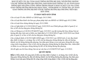 Quyết định 04/2013/QĐ-UBND điều chỉnh Quyết định 04/2012/QĐ-UBND Bình Định