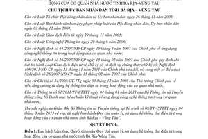 Quyết định 1154/QĐ-UBND 2013 quản lý sử dụng hệ thống thư điện tử cơ quan nhà nước Bà Rịa