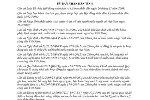 Quyết định 06/2013/QĐ-UBND quản lý đoàn đi nước ngoài đoàn nước ngoài đoàn quốc tế Tuyên Quang