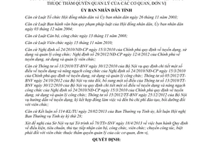 Quyết định 03/2013/QĐ-UBND tiếp nhận cán bộ công chức viên chức tỉnh Tuyên Quang