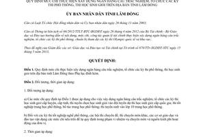 Quyết định 915/QĐ-UBND năm 2013 quy định mức chi thực hiện xây dựng ngân hàng