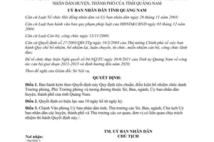 Quyết định 08/2013/QĐ-UBND tiêu chuẩn điều kiện bổ nhiệm chức danh tại Quảng Nam