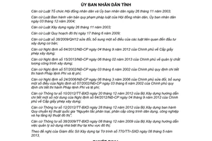 Quyết định 14/2013/QĐ-UBND cấp giấy phép xây dựng quản lý xây dựng theo giấy phép Bình Dương