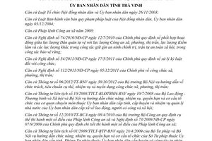 Quyết định 13/2013/QĐ-UBND phân cấp tuyển dụng quản lý nhiệm vụ công chức xã phường Trà Vinh