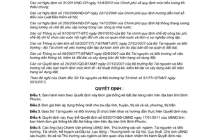 Quyết định 26/2013/QĐ-UBND đơn giá thống kê đất đai hàng năm địa bàn Bình Phước