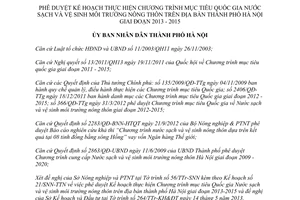 Quyết định 3212/QĐ-UBND năm 2013 phê duyệt Kế hoạch thực hiện Chương trình