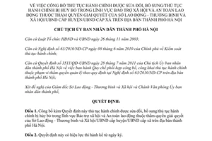 Quyết định 3211/QĐ-UBND năm 2013 công bố thủ tục hành chính lĩnh vực Bảo trợ XH