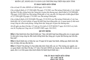 Quyết định 09/2013/QĐ-UBND Quy chế phối hợp hoạt động giữa các cơ quan quản lý