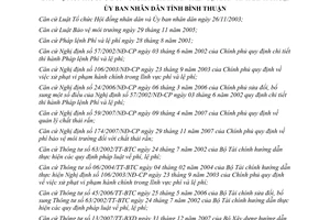 Quyết định 24/2013/QĐ-UBND thu nộp sử dụng phí bảo vệ môi trường Bình Thuận