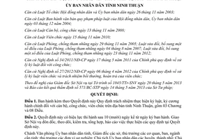 Quyết định 25/2013/QĐ-UBND kỷ luật kỷ cương hành chính đối với cán bộ công viên chức Ninh Thuận 2013