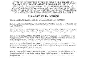 Quyết định 17/2013/QĐ-UBND công nhận danh hiệu văn hóa Nam Định