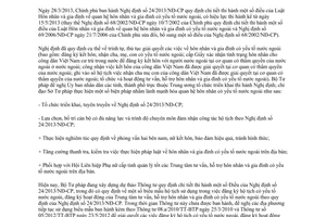 Công văn 3455/BTP-HTQTCT năm 2013 triển khai Nghị định 24/2013/NĐ-CP