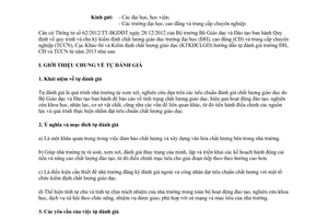 Công văn 462/KTKĐCLGD-KĐĐH năm 2013 tự đánh giá trường đại học cao đẳng trung cấp chuyên nghiệp