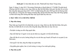 Công văn 1610/BNN-KTHT năm 2013 hướng dẫn Quyết định 1776/QĐ-TTg chương trình