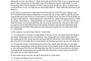 Công văn 4741-CV/BTCTW 2013 đào tạo cao cấp lý luận chính trị hành chính