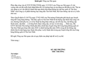 Công văn 4493/BGTVT-KHĐT trả lời văn bản 2535/TCHQ-TXNK miễn thuế nhập khẩu