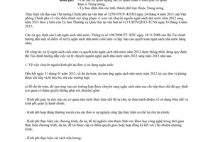 Công văn 5319/BTC-NSNN hướng dẫn việc xử lý chuyển nguồn ngân sách nhà nước