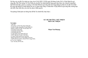 Công văn 3426/VPCP-KTTH Quỹ Bình ổn giá xăng dầu