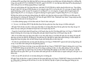 Công văn 975/DS-TTCN phối hợp bảm đảm an toàn giao thông tại các điểm cảnh giới