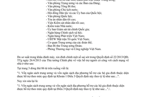 Công văn 701/TTg-KTN đính chính Quyết định 22/2013/QĐ-TTg hỗ trợ người có công