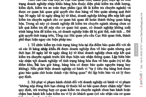 Công văn 2845/TCHQ-GSQL 2013 xử lý nộp chậm kết quả kiểm tra chuyên ngành