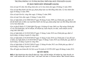 Quyết định 11/2013/QĐ-UBND Quy chế bổ nhiệm miễn nhiệm công chức Kiên Giang