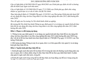 Thông tư 55/2013/TT-BTC quy định quản lý sử dụng nguồn kinh phí thực hiện Đề án