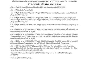 Quyết định 20/2013/QĐ-UBND sửa đổi chế độ thu sử dụng lệ phí hộ tịch Bình Thuận