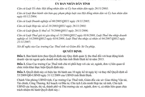Quyết định 09/2013/QĐ-UBND quản lý thu thuế hoạt động kinh doanh vận tải