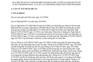 Đề án 03/DA-UBND năm 2013 sửa đổi bãi bỏ phí lệ phí Ninh Bình