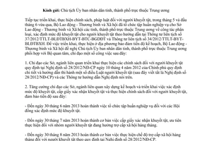 Công văn 2119/LĐTBXH-BTXH 2013 xác định mức độ khuyết tật