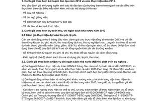 Công văn 3965/BGDĐT-KHTC năm 2013 xây dựng kế hoạch và dự toán ngân sách 2014