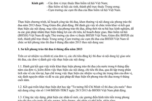 Công văn 2175/BHXH-TĐKT sơ kết công tác thi đua khen thưởng BHXH năm 2013