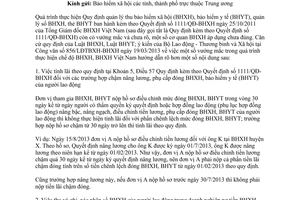 Công văn 2266/BHXH-BT giải quyết vướng mắc thu xác nhận sổ bảo hiểm xã hội 2013