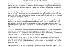 Công văn 3527/TCHQ-CCHĐH giám sát hải quan thủ tục hải quan điện tử 2013