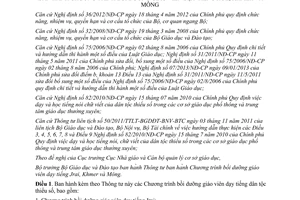 Thông tư 19/2013/TT-BGDĐT bồi dưỡng giáo viên dạy tiếng Jrai Khmer và Mông