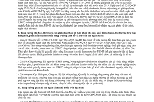 Chỉ thị 10/CT-UBND 2013 điều hành thực hiện nhiệm vụ tài chính ngân sách Lào Cai