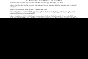 Quyết định 11/2013/QĐ-UBND bãi bỏ Quyết định 29/2012/QĐ-UBND Cần Thơ ban hành