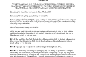 Nghị định 61/2013/NĐ-CP Quy chế giám sát tài chính doanh nghiệp có vốn nhà nước